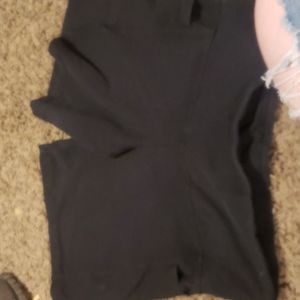 Black shorts